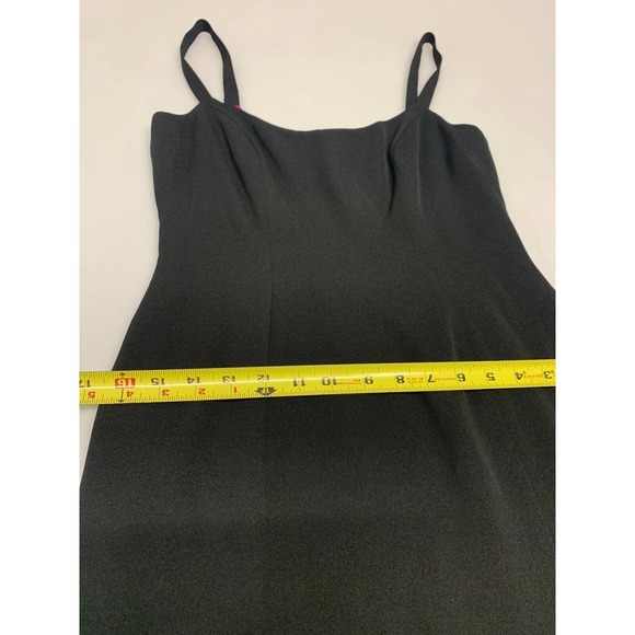 Hugo Buscati Collection Dress Strappy Black 2 Women's A39 - Picture 3 of 7